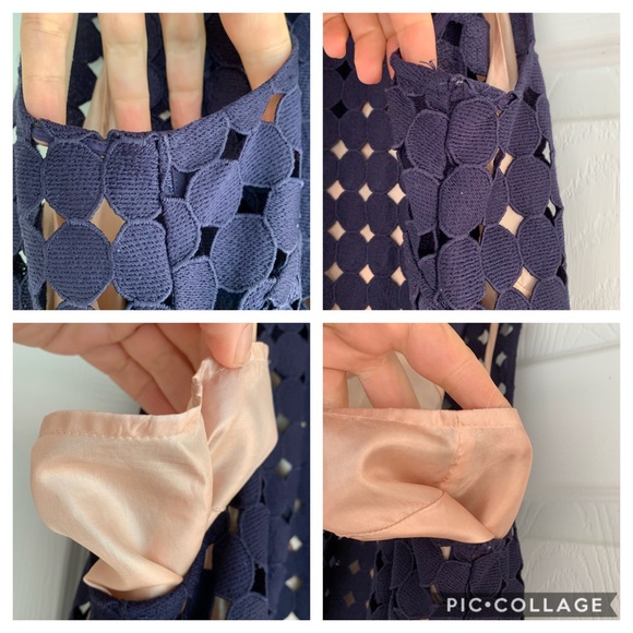 Anthropologie Maeve Navy Dress - Picture 8 of 8